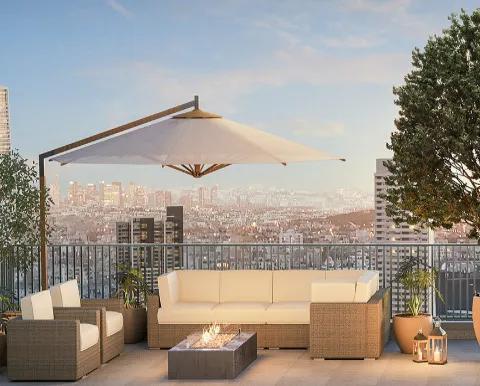 Imagem princial da unidade Zyz Centro By Kallas